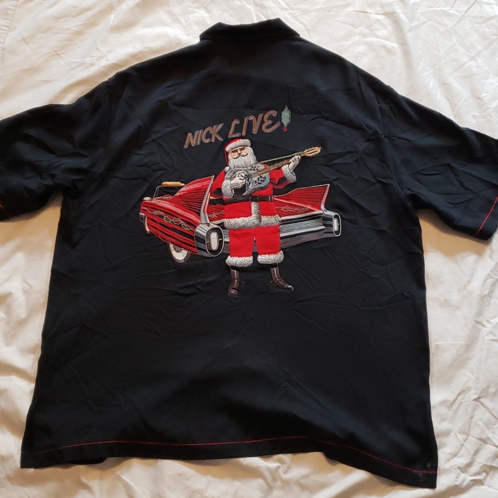 Shirt Christmas 100% silk